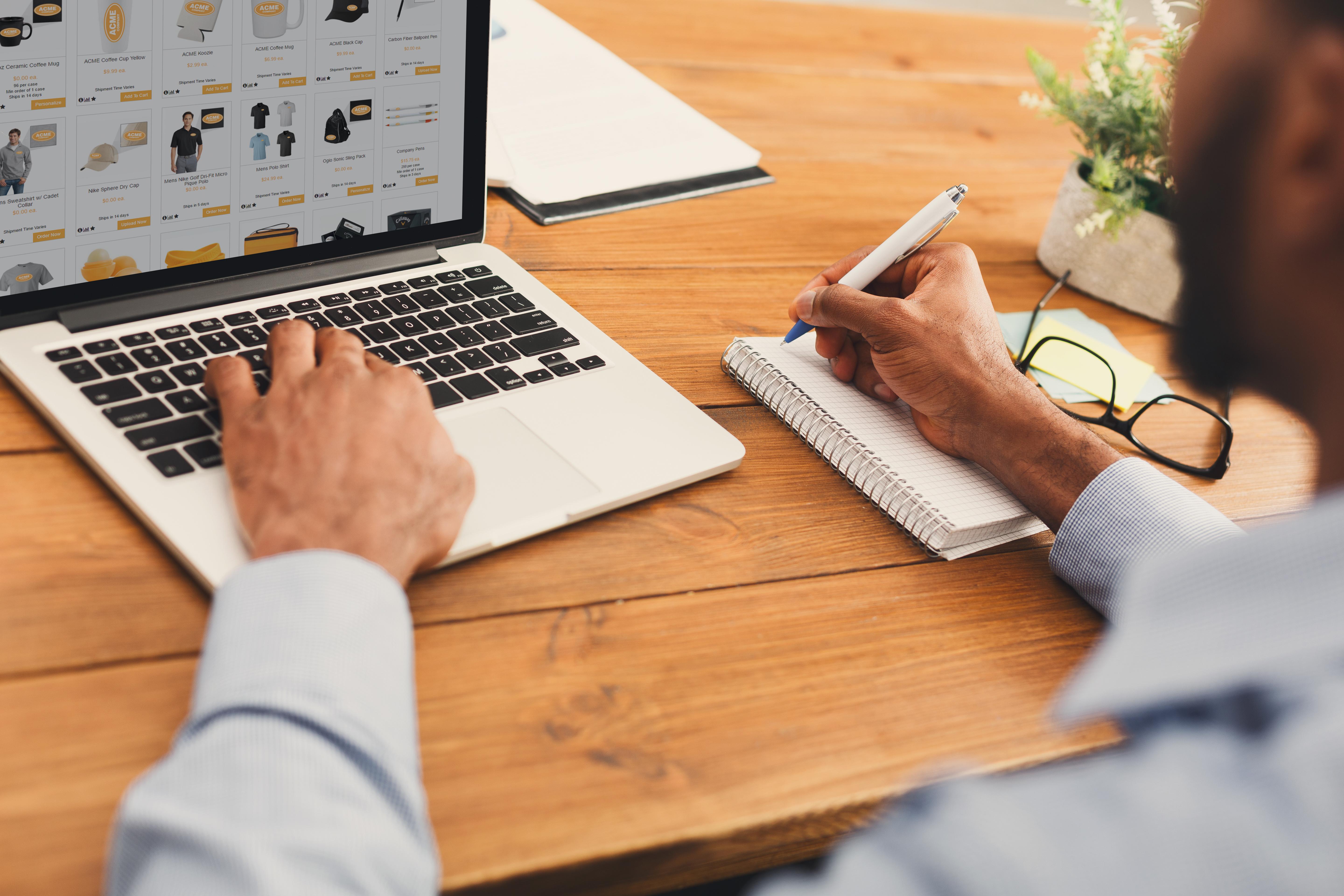 front end marketing portal peresonalize
