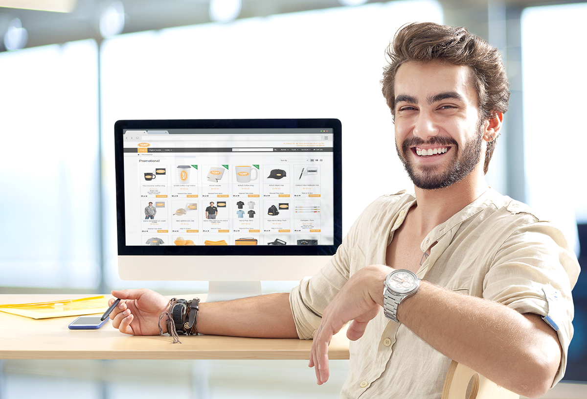 web to print online portal marketing