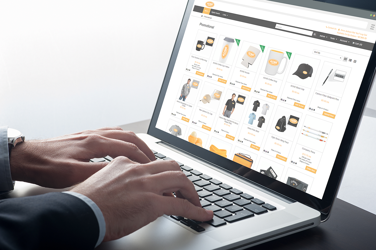 web print storefront portal marekting