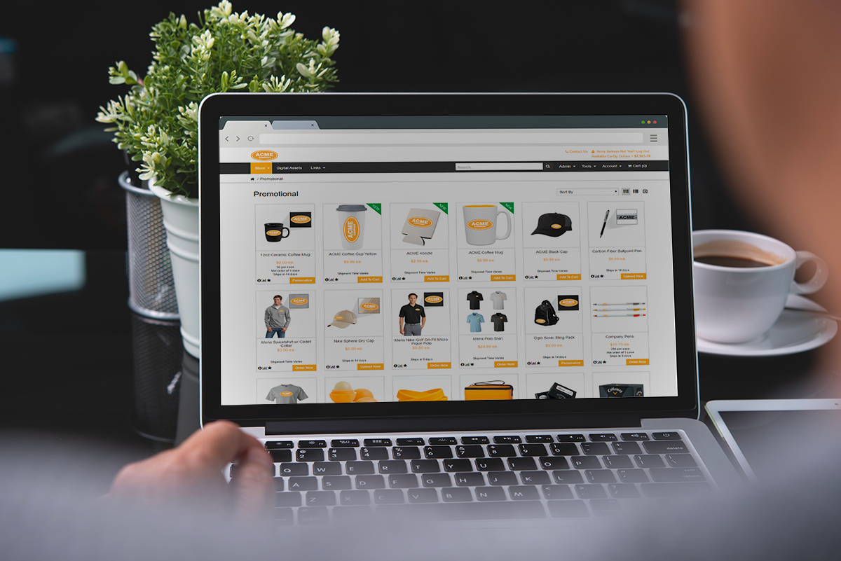 marketing portals web printing
