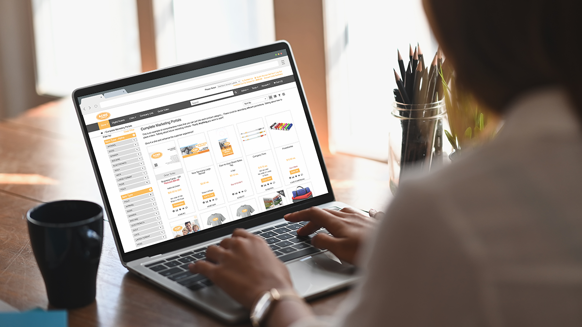 web to print marketing portals