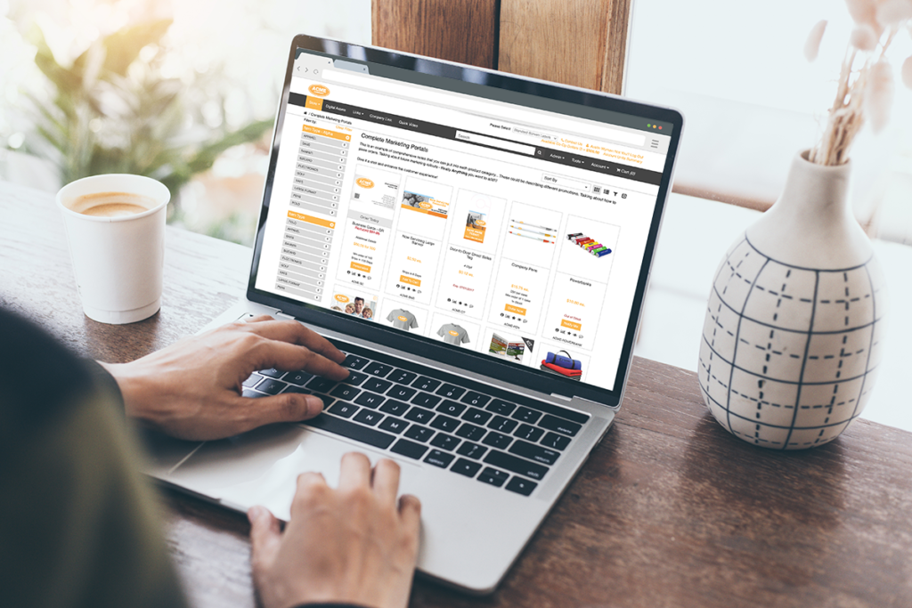 marketing portal web print