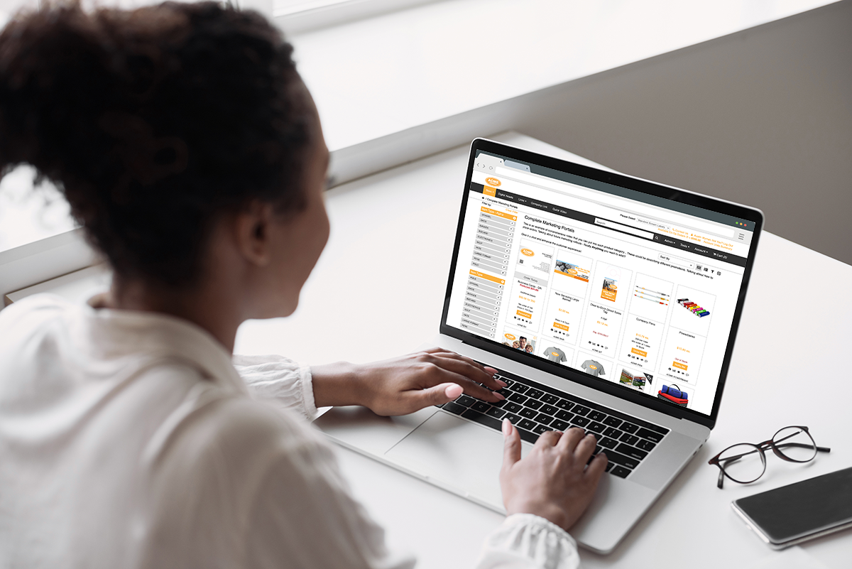 web print marketing portal