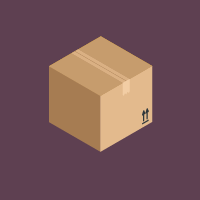 Cardboard box illustrating fulfillment and inventory management within Propago.